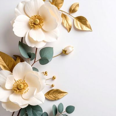 gold plated flower wall decoration gold plated flower wall decoration