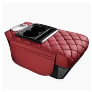 2‑in‑1 car armrest with tissue storage