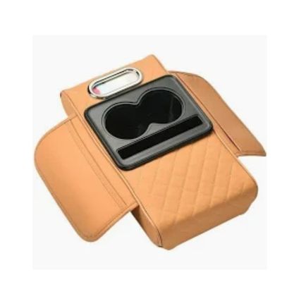 2‑in‑1 car armrest with tissue storage 2‑in‑1 car armrest with tissue storage