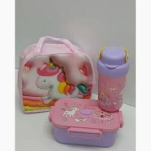 decorative kids set with insulated bag